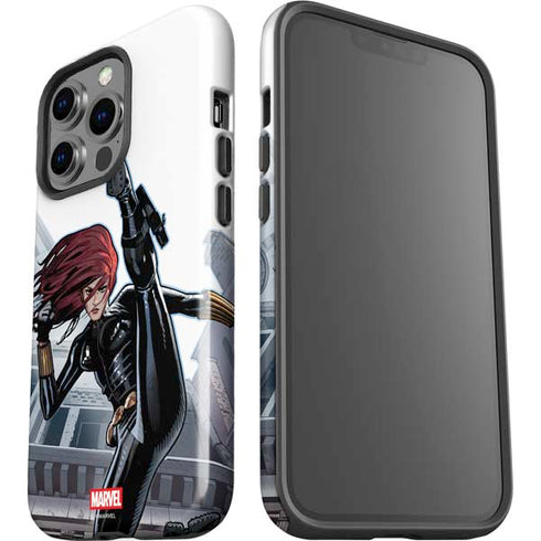 Marvel Black Widow High Kick iPhone 15 Pro Impact Case